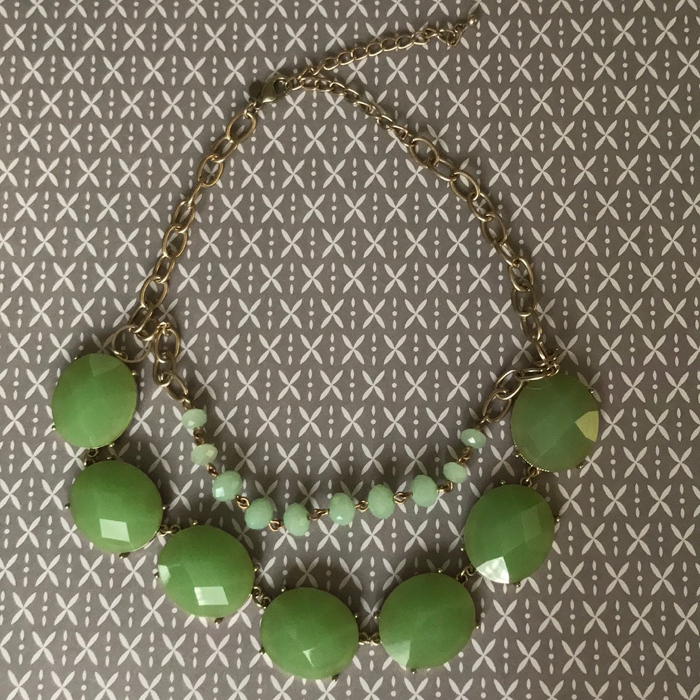 3 in 1 Green Necklace